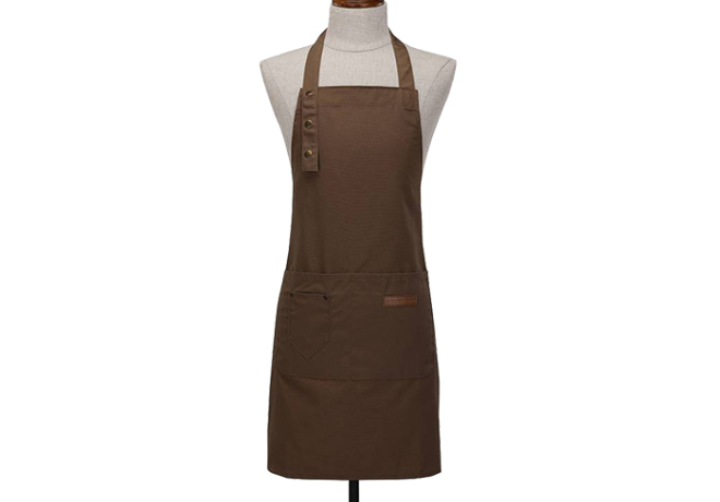 帆布三扣调节围裙（可定制公司LOGO印刷或刺绣）款号：WFS P9102